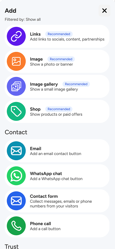 First part of the blocks available in atom.bio