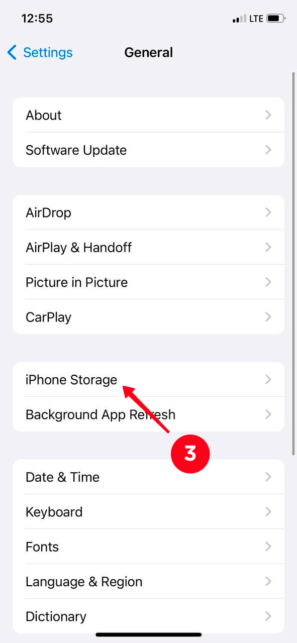 Choosing iPhone Storage