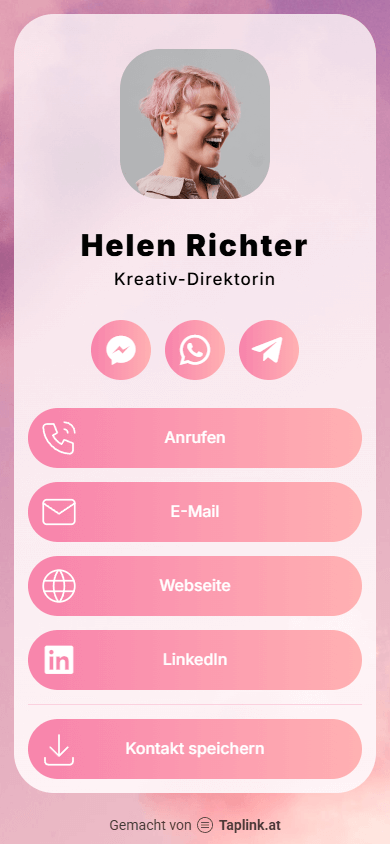 Ein Linktree eines bekannten Fitnesscoachs