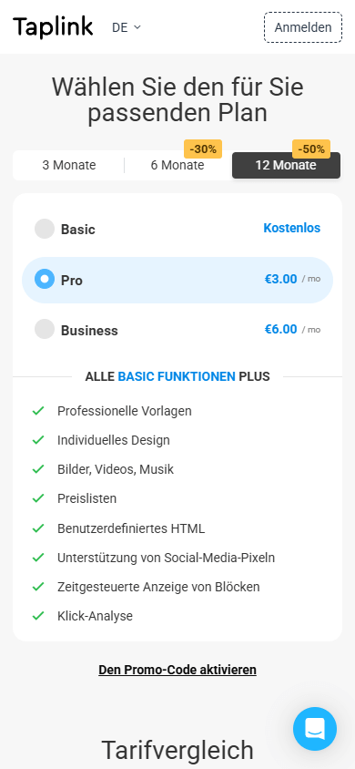 Pro-Tarif
