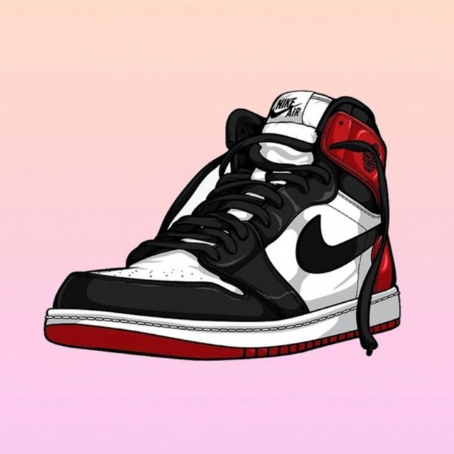 Nike Air Jordan 1 Art