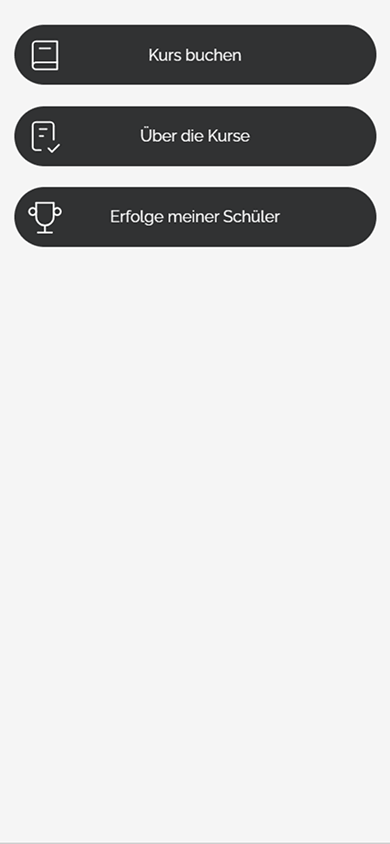 Buttons mit Überschriften und Symbolen, erstellt mit dem Block „Link“ in Taplink