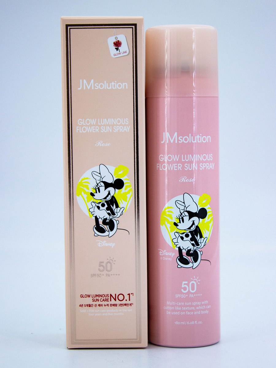 Jmsolution glow luminous. JMSOLUTION Glow Luminous Flower Sun Spray Disney. Солнцезащитный спрей с экстрактом розы JMSOLUTION. Омолаживающий солнцезащитный спрей с розой JMSOLUTION Glow Luminous Flower Sun Spray. Солнцезащитный спрей JMSOLUTION экстракт жемчуга