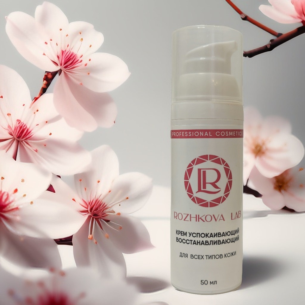 Крем успокаивающий восстанавливающий. Для всех типов кожи. /50 мл/