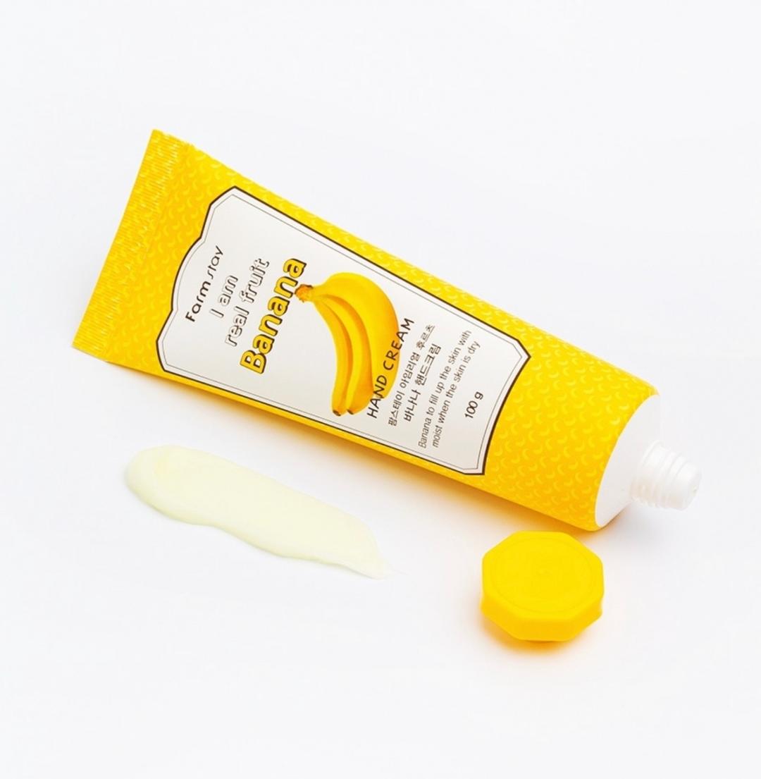 <b>Крем</b> <b>для</b> <b>рук</b> с экстрактом банана I Am Real Fruit Banana Hand Cream,100мл.