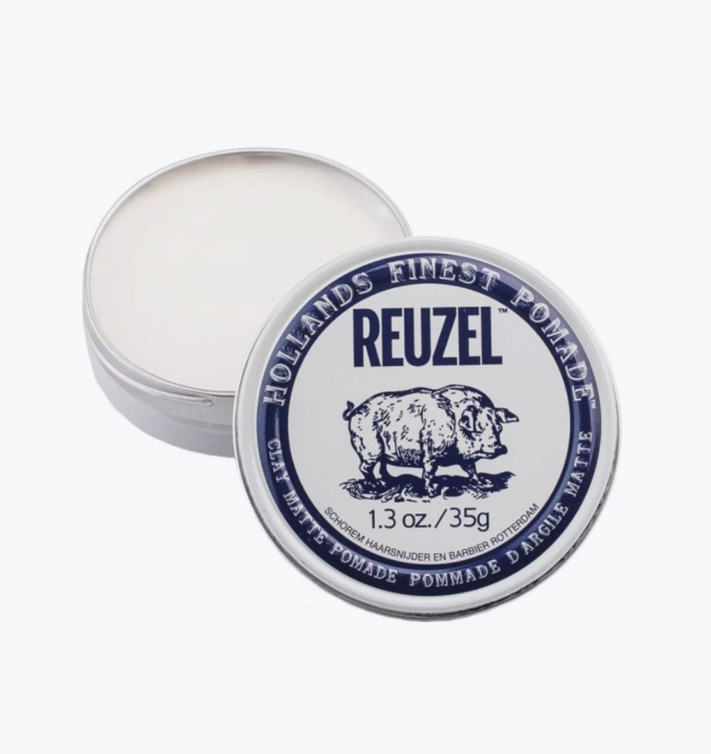 Reuzel помада для волос. Reuzel Clay Matte Pomade 35g. Reuzel Pomade 35g. Reuzel матовая глина. Reuzel глина Hollands 113.