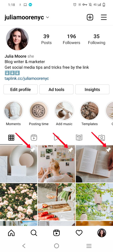Pin em Posts