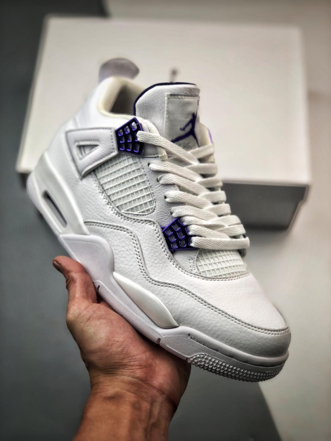 retro 4 purple
