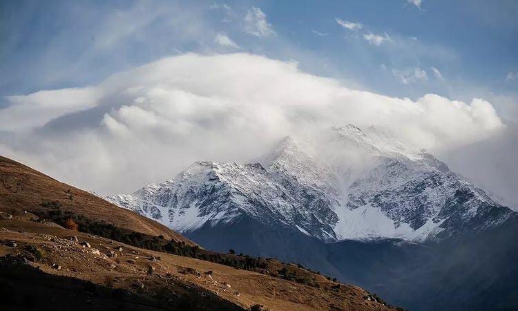 Горный пейзаж осетия фото