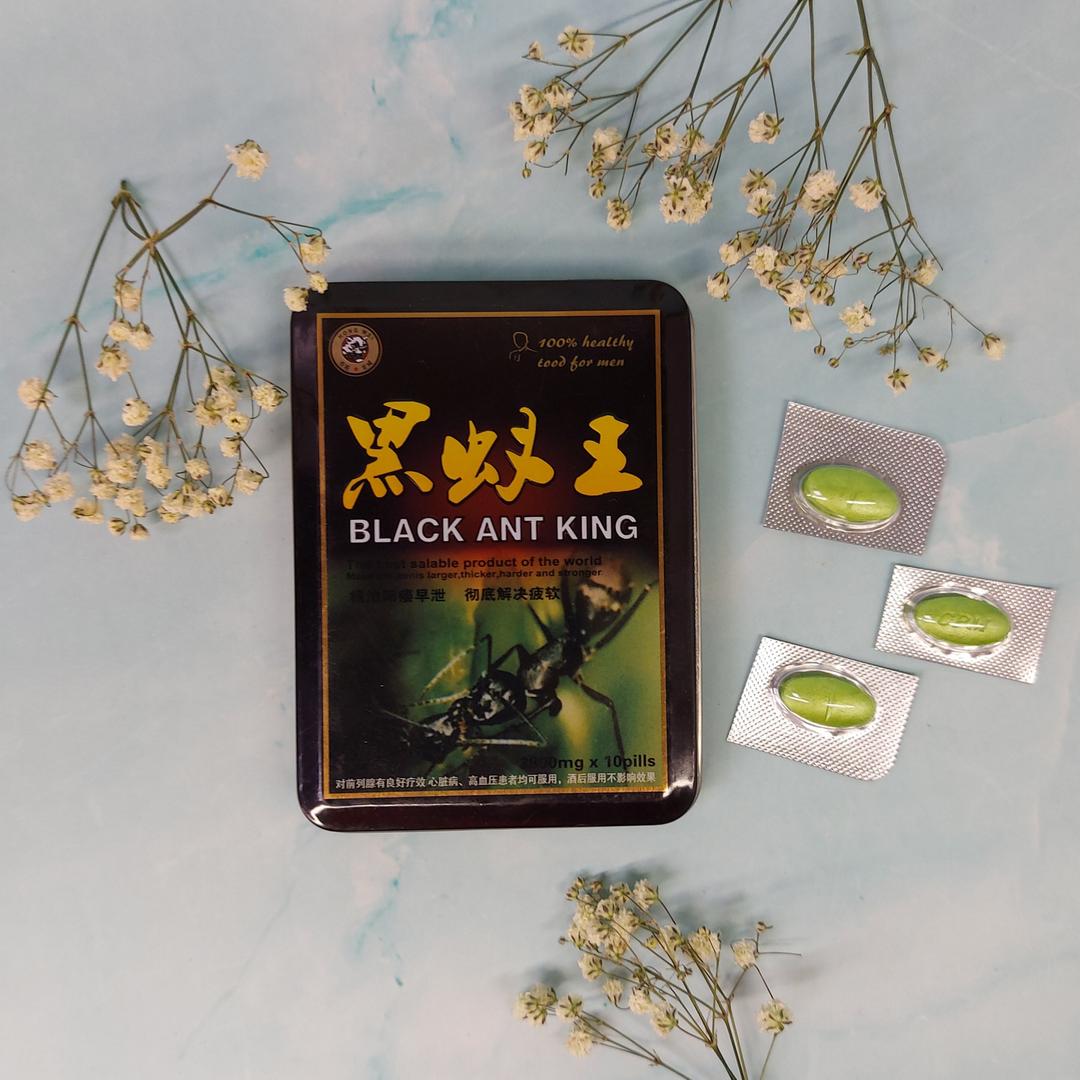 Королевский черный муравей "Black Ant King" 10 таб.