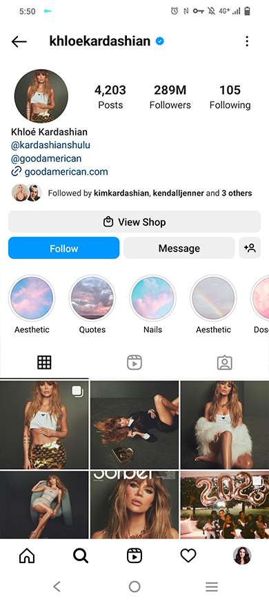 most followed accounts on instagram