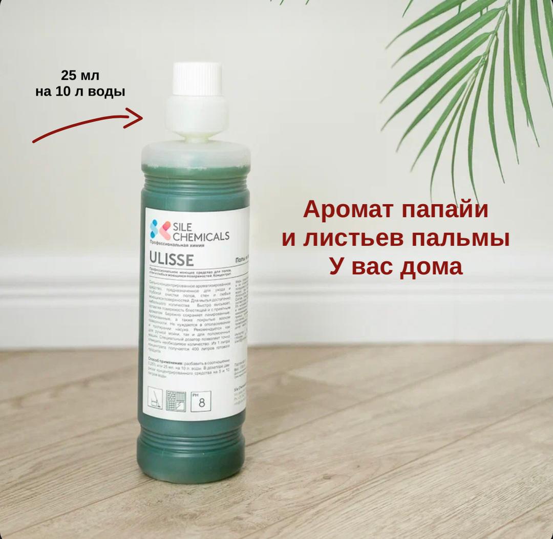 Средство для мытья пола с ароматом папайи и листьев пальмы Ulisse