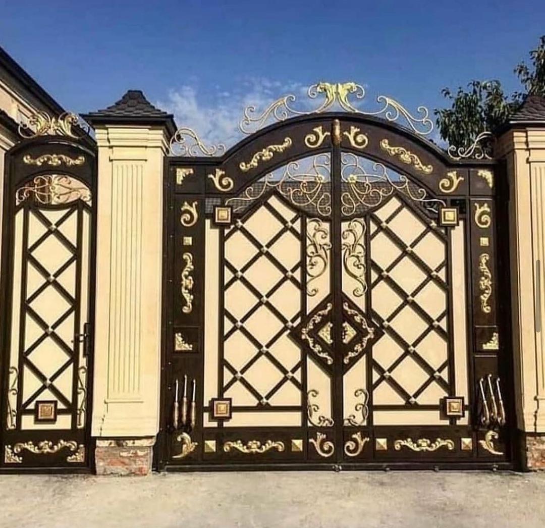 Кованые ворота в Дагестане