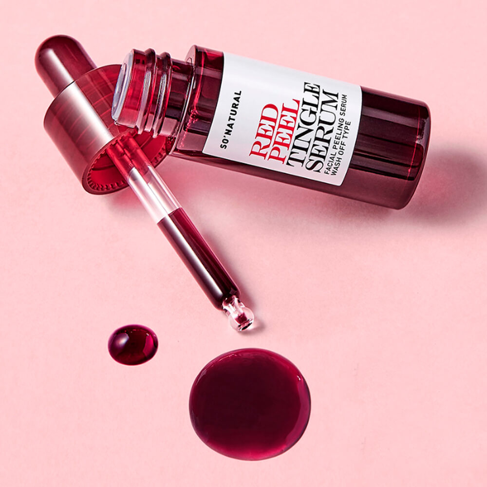 Red peel tingle serum