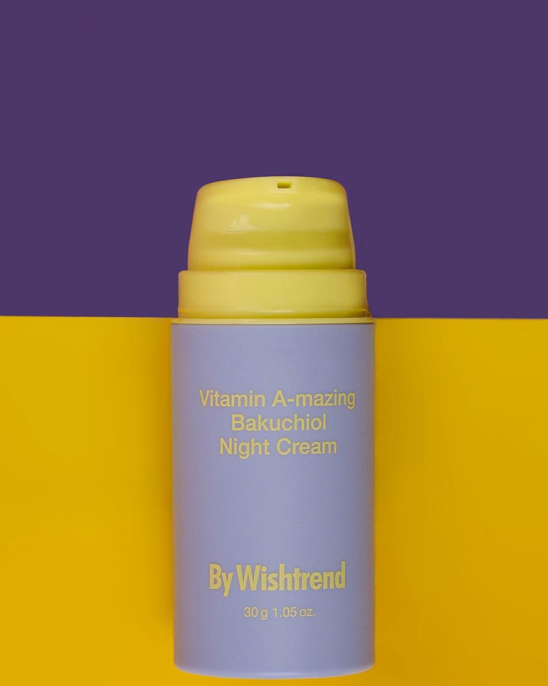 Крем by wishtrend vitamin a mazing bakuchiol. By Wishtrend Бакучиол. By Wishtrend Vitamin a-mazing Bakuchiol Night Cream.