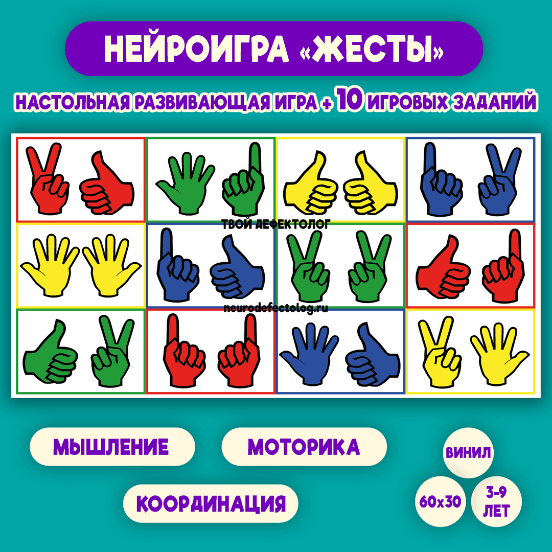 Нейроигра Жесты
