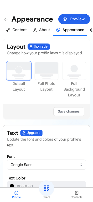 Design customization window in Wave Connect