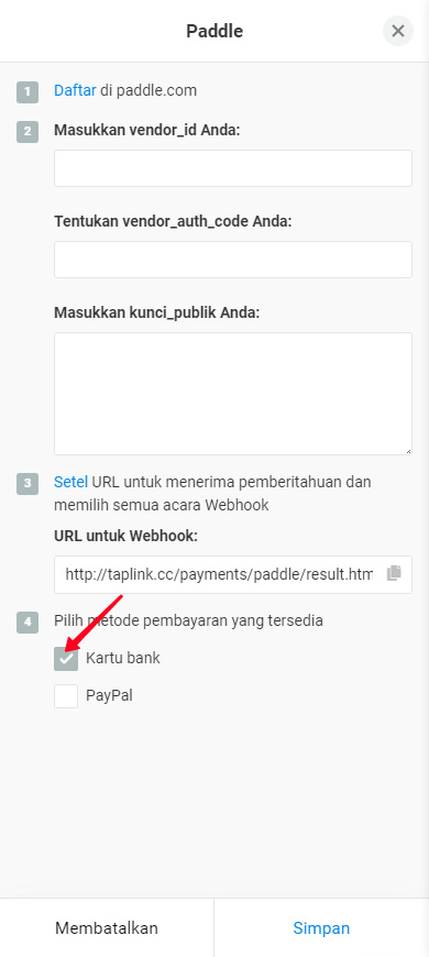 Menghubungkan Penyedia Pembayaran Tutorial Mendetail Formulir Aplikasi Dan Pembayaran 5620