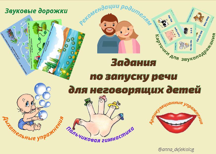 Картинки для неговорящих детей
